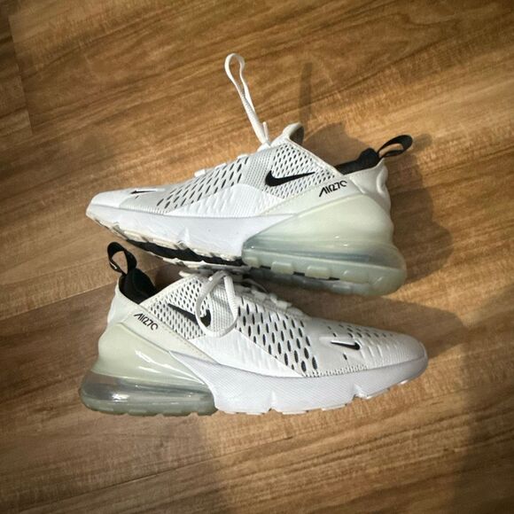 Nike Women’s Air Max 270 White/Black Size 7.5 - Picture 7 of 7